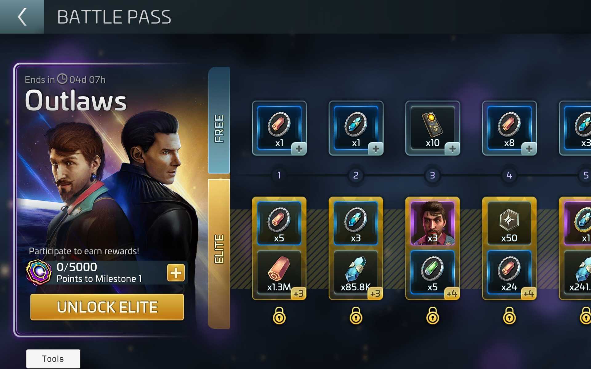 The Battle Pass Star Trek Fleet Command